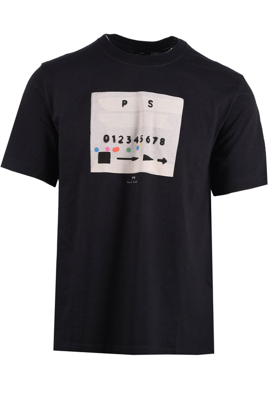 PAUL SMITH REG FIT T-SHIRT BLACK Paul Smith Michael Stewart Menswear