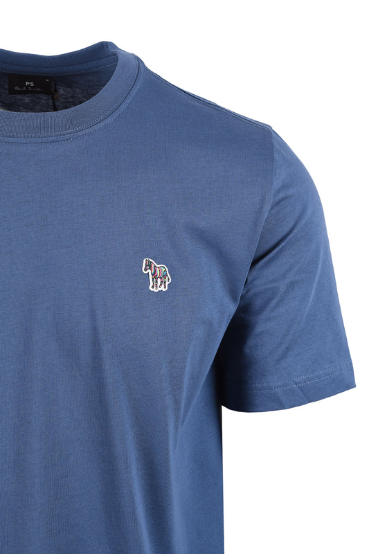 PAUL SMITH REG FIT T-SHIRT BLUE 2 Paul Smith Michael Stewart Menswear  T-Shirts