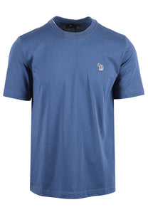 PAUL SMITH REG FIT T-SHIRT BLUE 2 Paul Smith Michael Stewart Menswear  T-Shirts