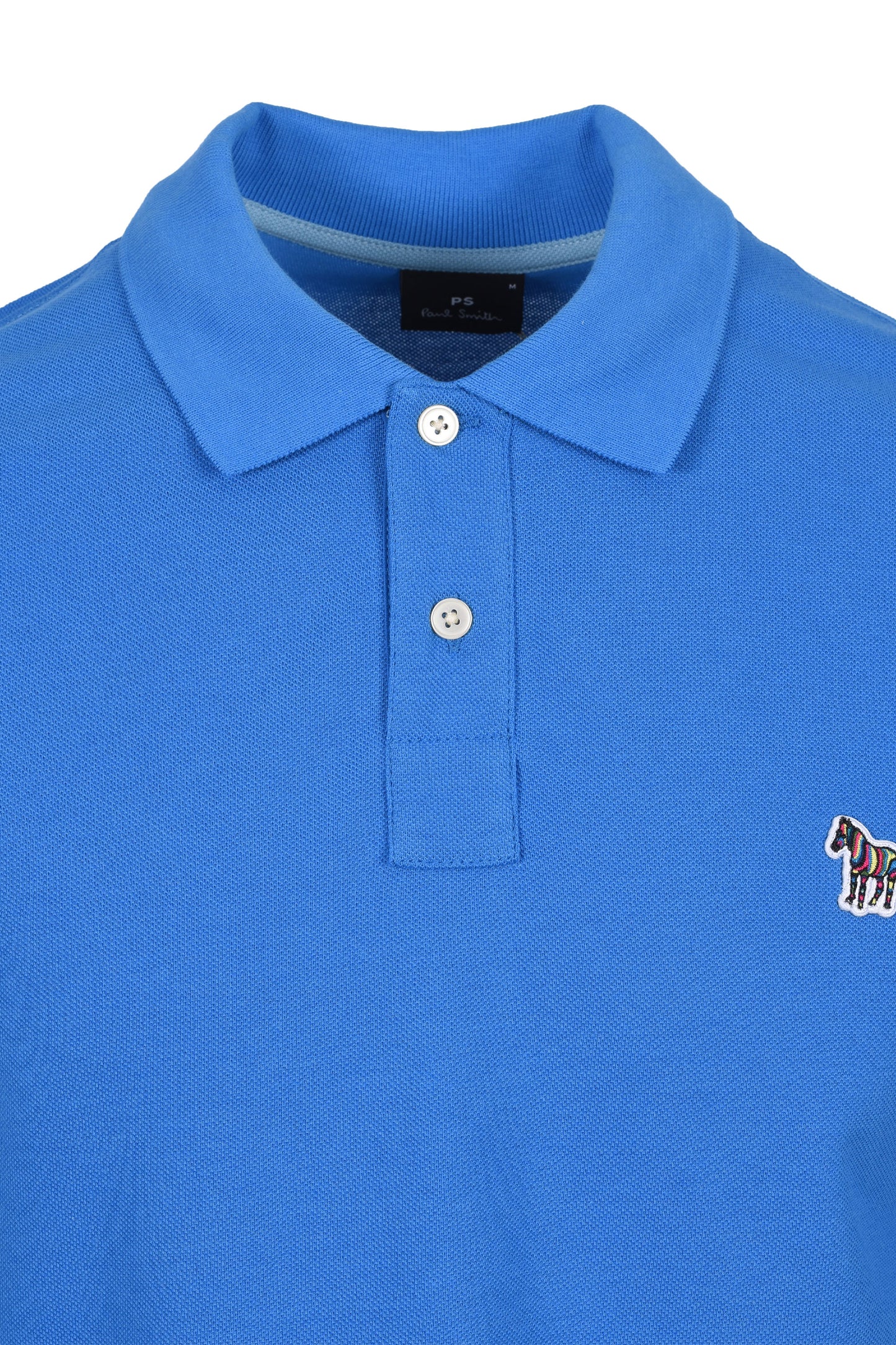 PAUL SMITH REG FIT ZEBRA POLO BLUE