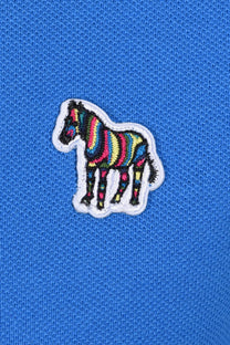 PAUL SMITH REG FIT ZEBRA POLO BLUE Paul Smith