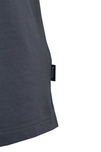 PAUL SMITH REG FIT ZIP POLO GREY Paul Smith
