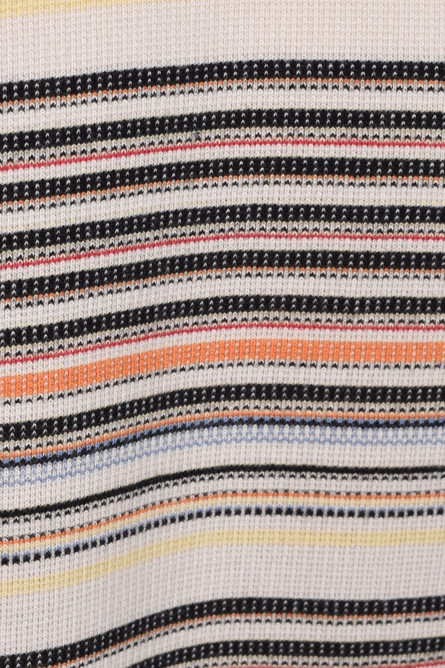 PAUL SMITH REGULAR FIT KNITTED T-SHIRT MULTI STRIPE Paul Smith Michael Stewart Menswear  T-Shirts