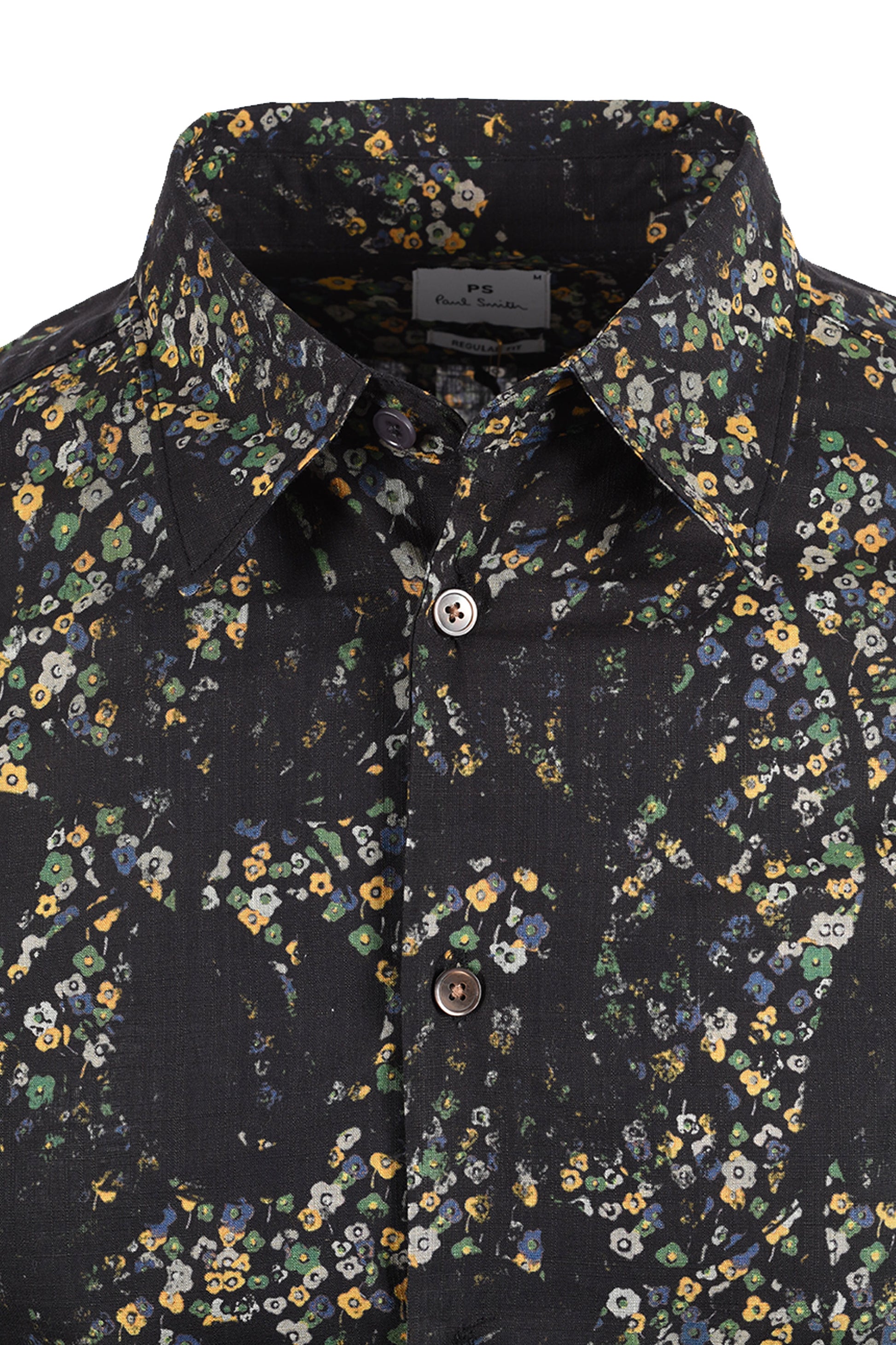 PAUL SMITH REGULAR FIT SHIRT BLACK Paul Smith Michael Stewart Menswear  Shirts