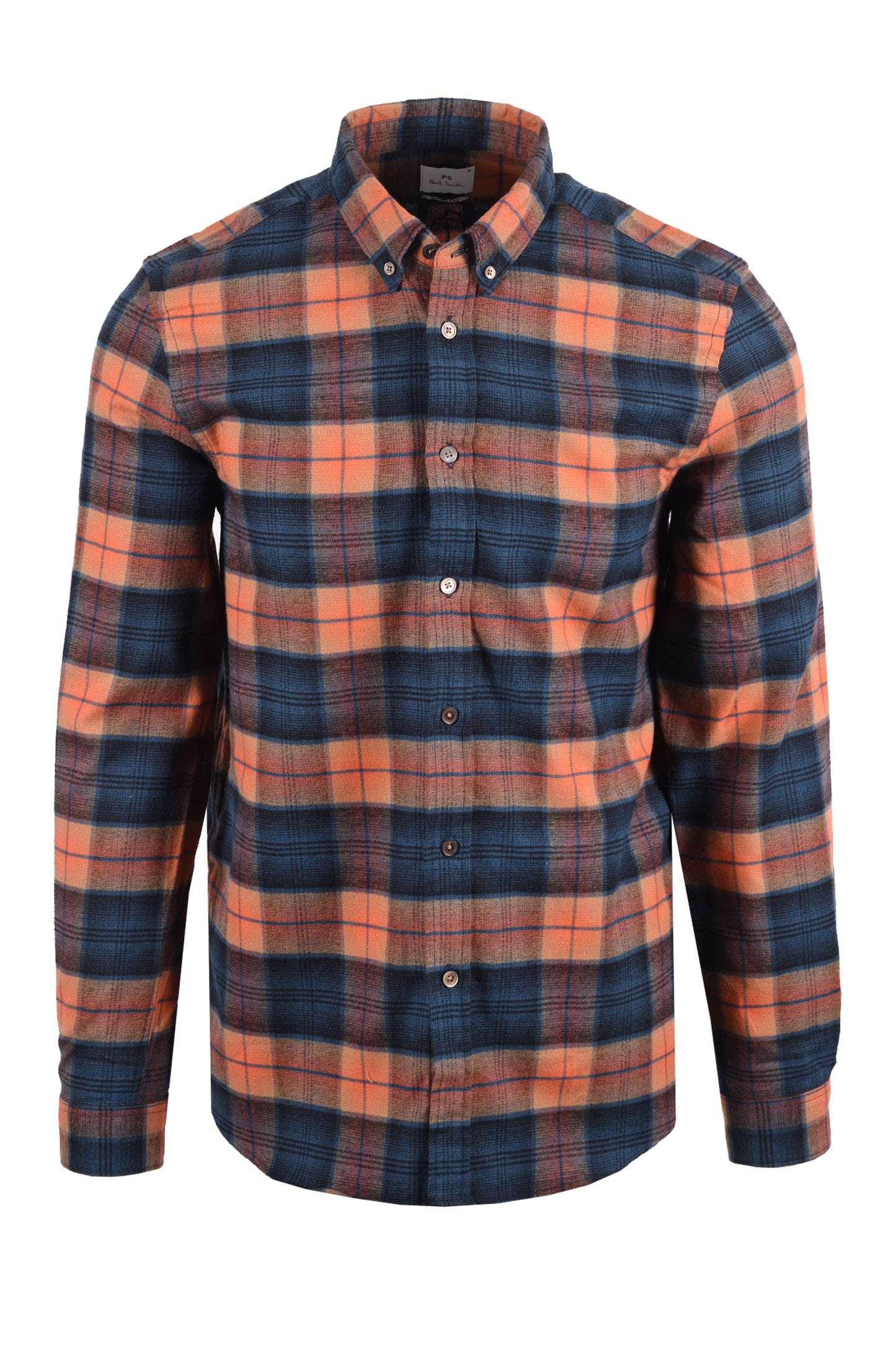 PAUL SMITH REGULAR FIT SHIRT ORANGE Paul Smith Michael Stewart Menswear  Shirts
