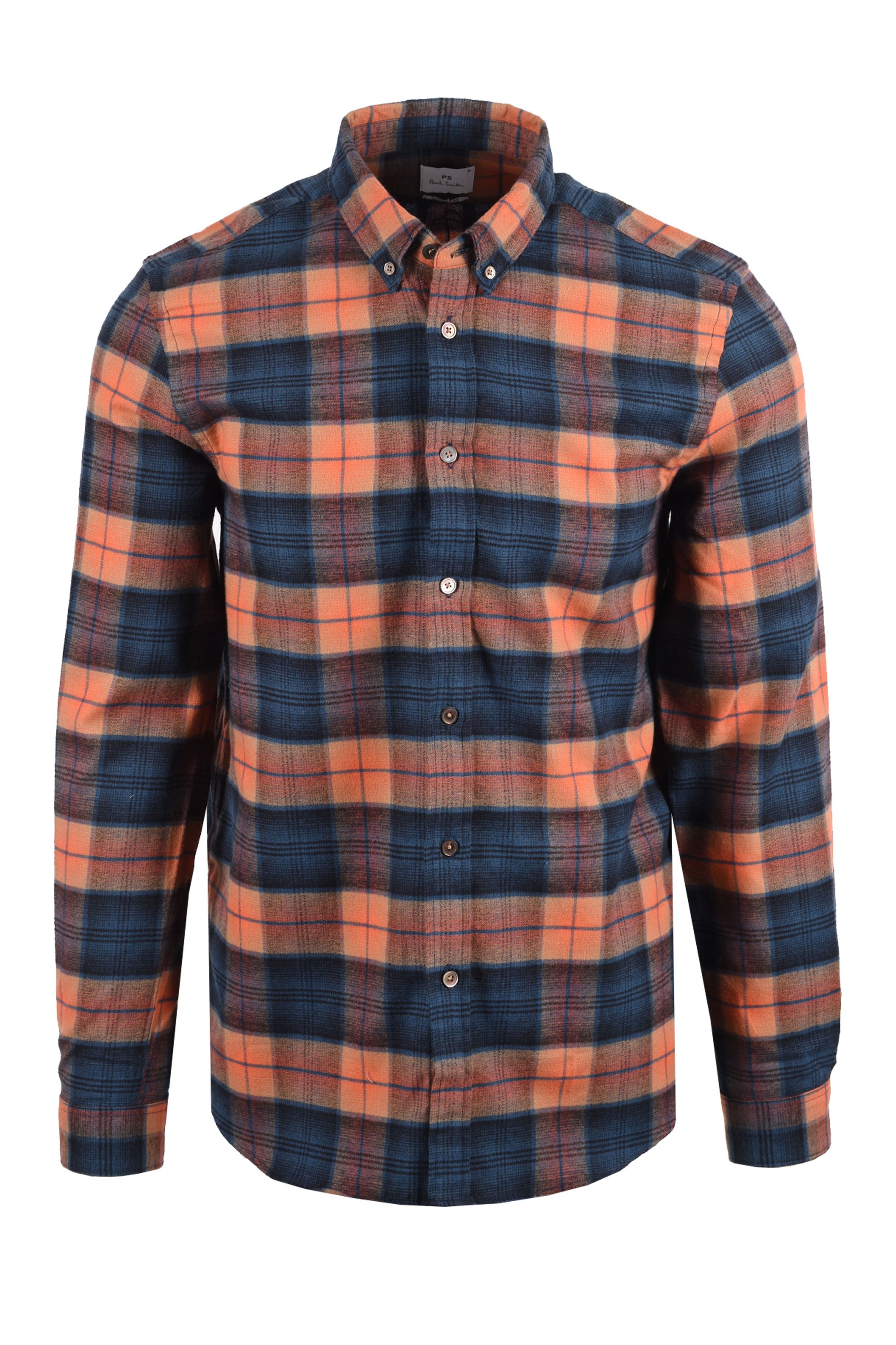 PAUL SMITH REGULAR FIT SHIRT ORANGE Paul Smith Michael Stewart Menswear  Shirts