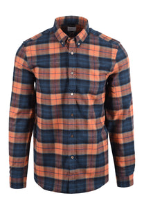 PAUL SMITH REGULAR FIT SHIRT ORANGE Paul Smith Michael Stewart Menswear  Shirts