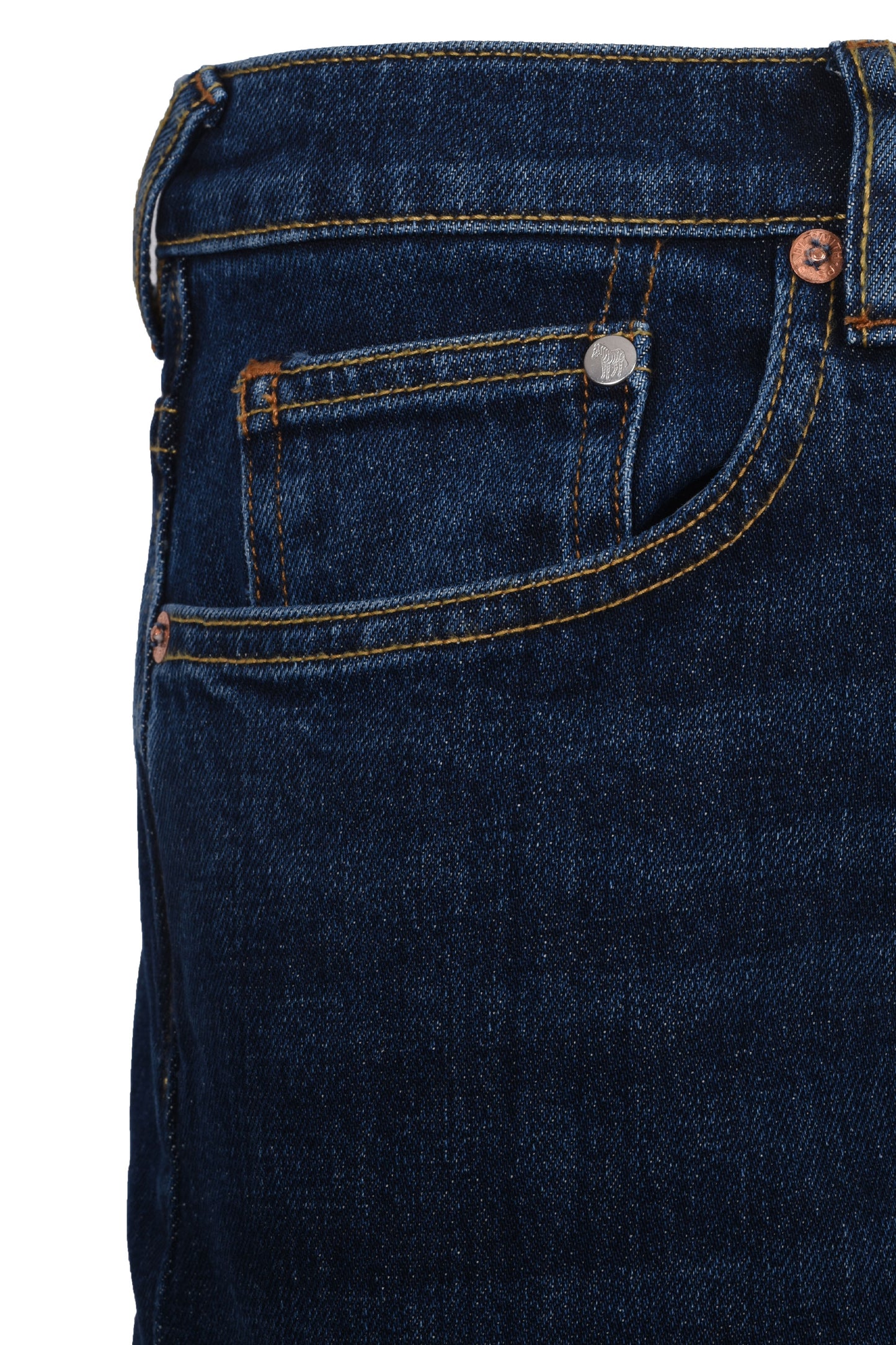 PAUL SMITH RELAXED TAPER FIT JEANS DENIM