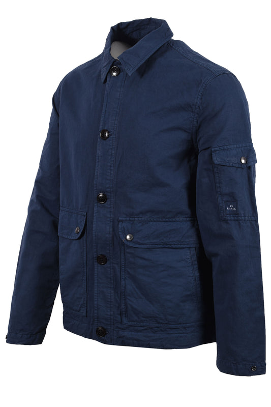 PAUL SMITH SHIRT JACKET BLUE