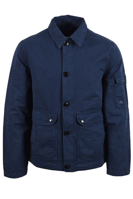 PAUL SMITH SHIRT JACKET BLUE