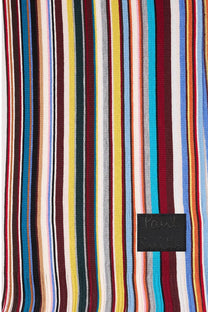 PAUL SMITH SIGNATURE SCARF MULTI COLOURED