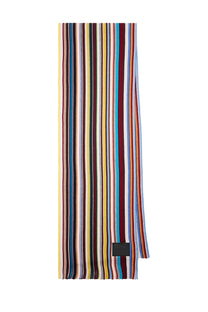 PAUL SMITH SIGNATURE SCARF MULTI COLOURED