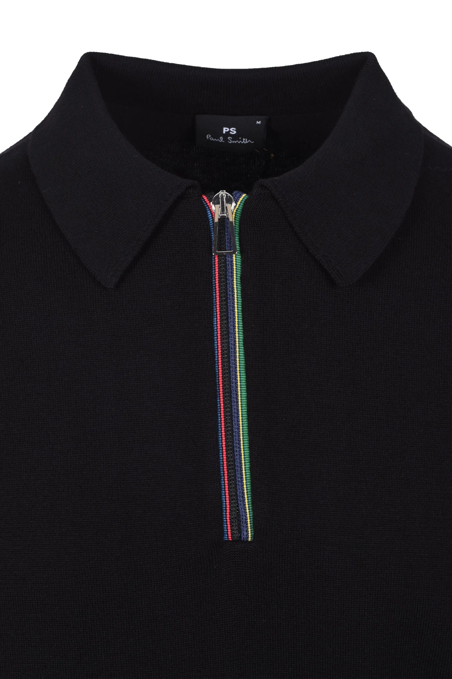 PAUL SMITH SWEATER SS POLO BLACK Paul Smith