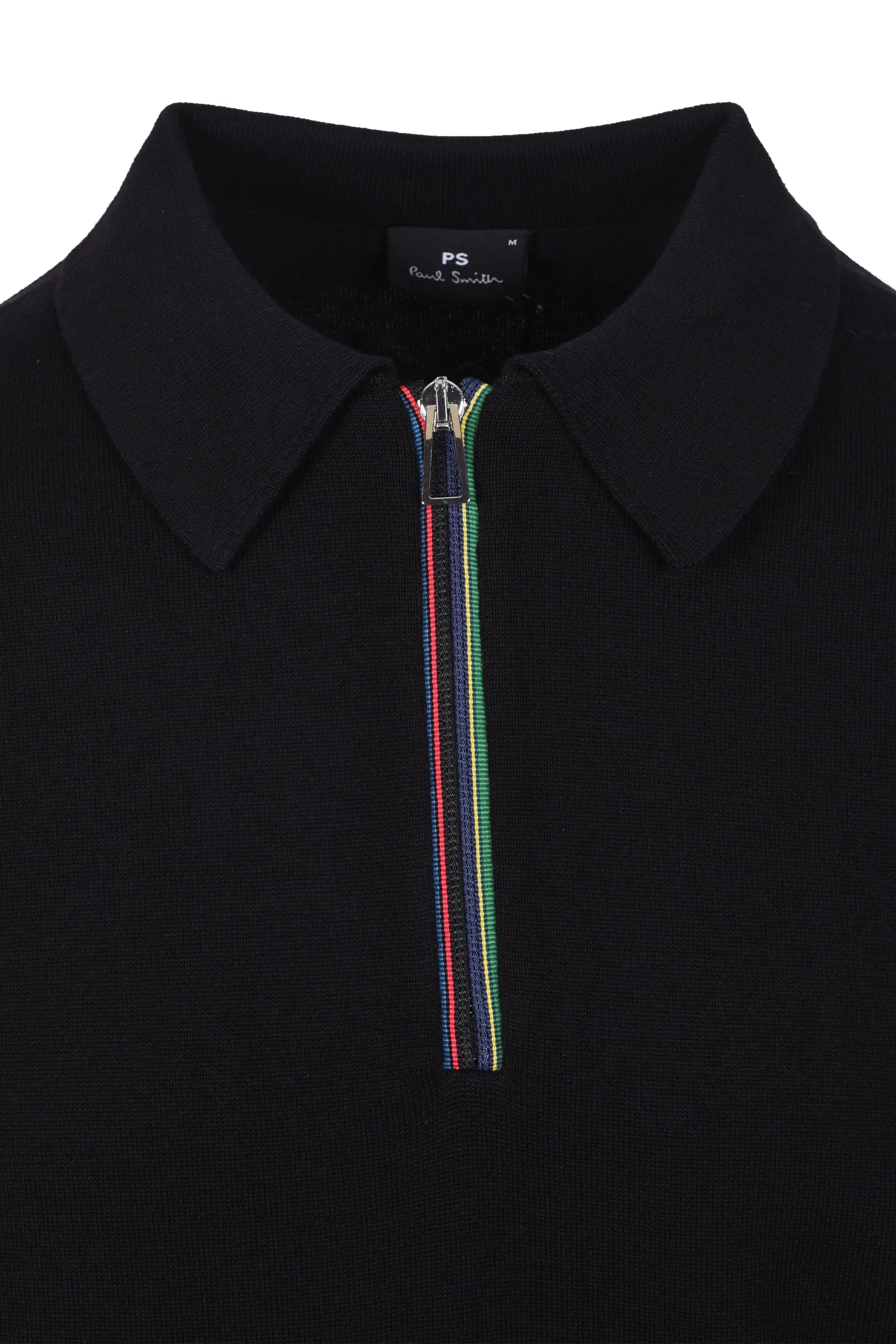 PAUL SMITH SWEATER SS POLO BLACK Paul Smith