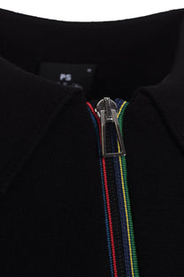 PAUL SMITH SWEATER SS POLO BLACK Paul Smith
