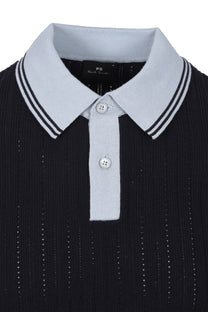 PAUL SMITH SWEATER SS POLO DARK NAVY Paul Smith