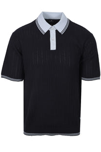 PAUL SMITH SWEATER SS POLO DARK NAVY Paul Smith