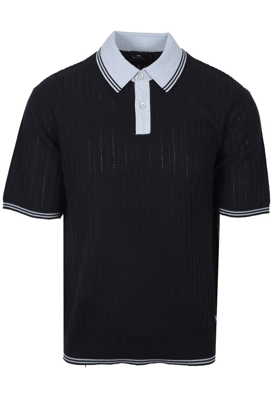PAUL SMITH SWEATER SS POLO DARK NAVY Paul Smith