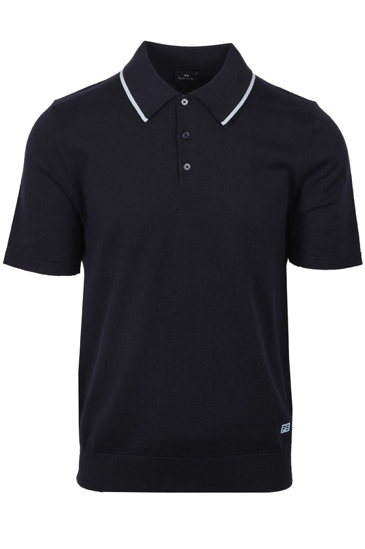 PAUL SMITH SWEATER SS POLO NAVY Paul Smith
