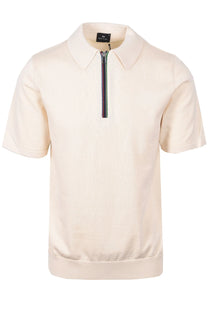 PAUL SMITH SWEATER SS POLO WHITE Paul Smith
