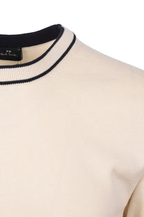 PAUL SMITH SWEATER SS T-SHIRT WHITE Paul Smith