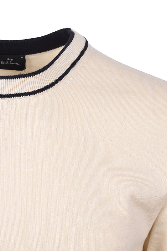 PAUL SMITH SWEATER SS T-SHIRT WHITE