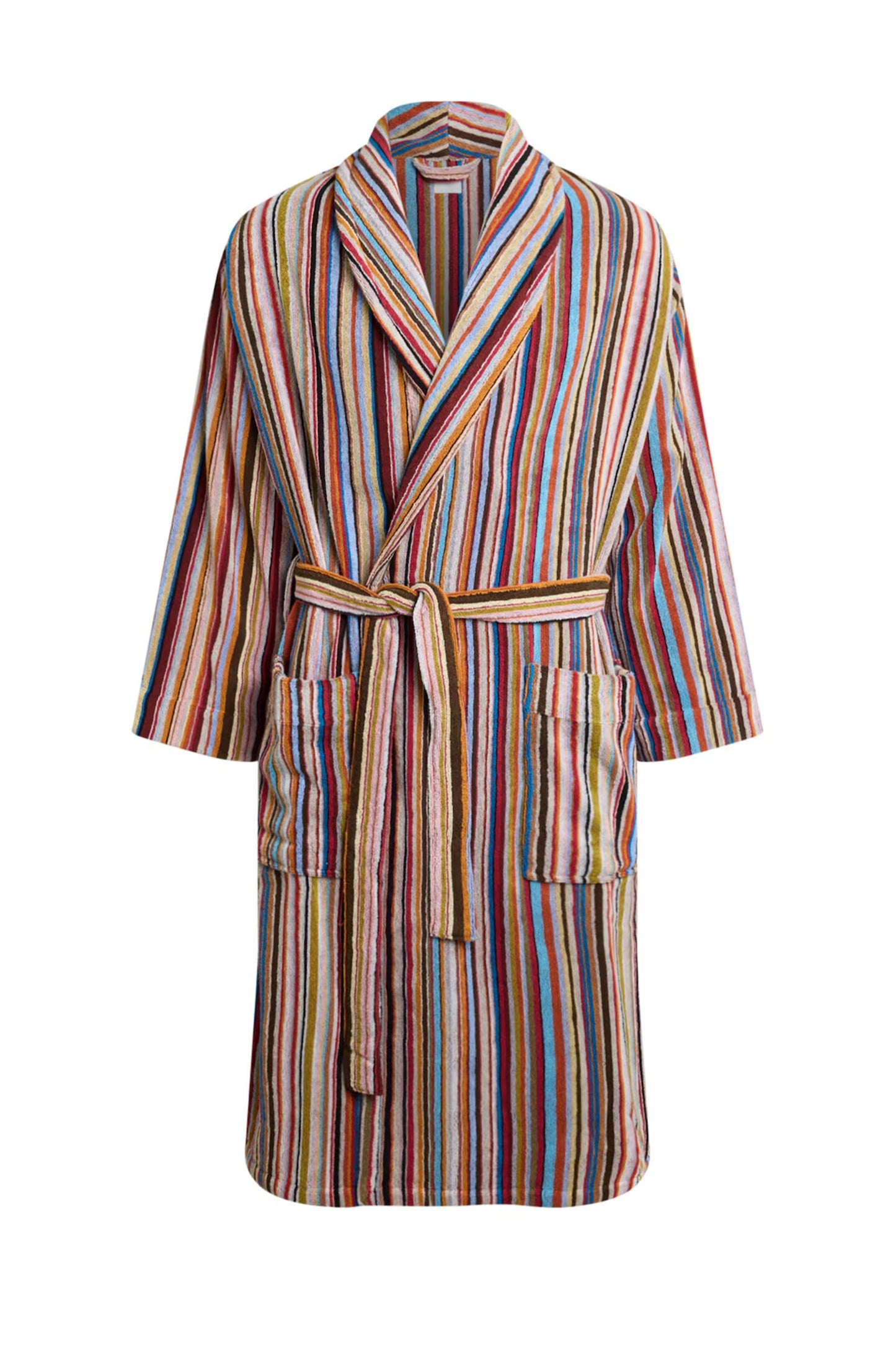 PAUL SMITH TOWELING DRESSING GOWN SIGNATURE STRIPE