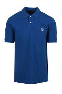 PAUL SMITH ZEBRA POLO ROYAL BLUE Paul Smith