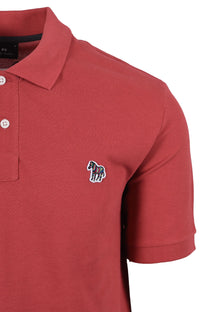 PAUL SMITH ZEBRA POLO SHIRT PINK Paul Smith