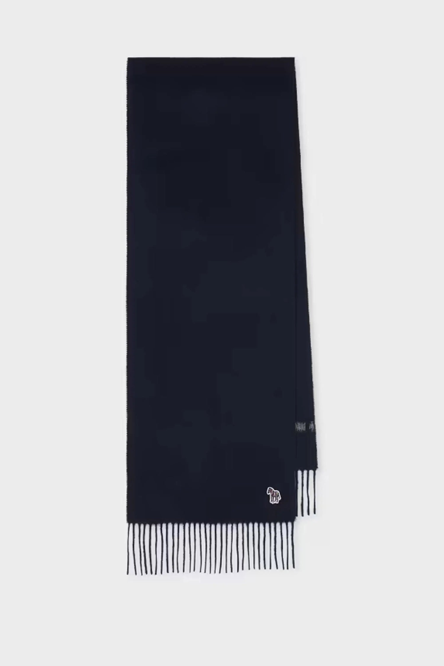PAUL SMITH ZEBRA SCARF NAVY Paul Smith