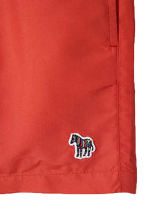 PAUL SMITH ZEBRA SWIM SHORTS SALMON PINK Paul Smith