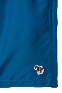 PAUL SMITH ZEBRA SWIM SHORTS BLUE Paul Smith