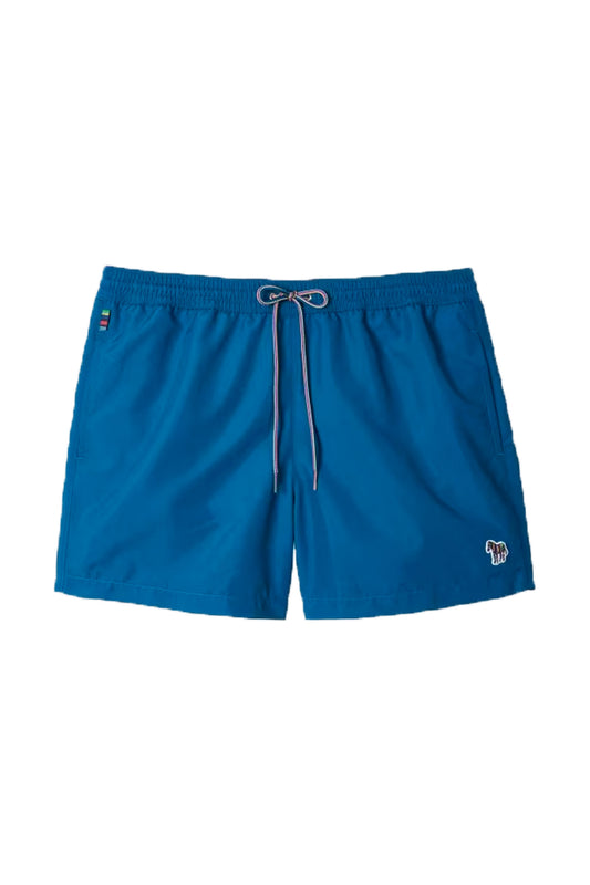 PAUL SMITH ZEBRA SWIM SHORTS BLUE