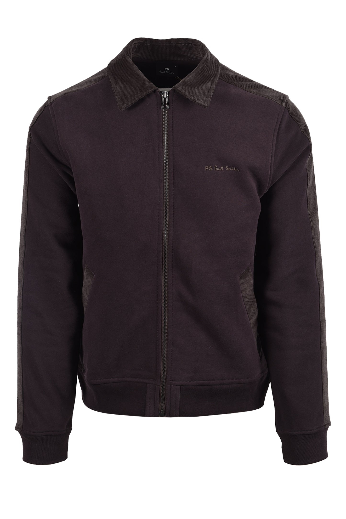PAUL SMITH ZIP JACKET BROWN Paul Smith Michael Stewart Menswear  Jackets