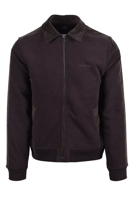 PAUL SMITH ZIP JACKET BROWN Paul Smith Michael Stewart Menswear  Jackets
