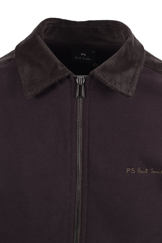 PAUL SMITH ZIP JACKET BROWN Paul Smith Michael Stewart Menswear  Jackets