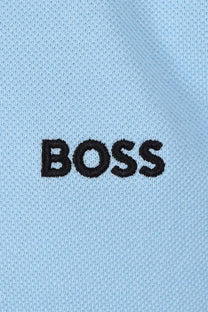 Boss Green Paddy Polo Shirt Light Pastel Blue Boss Green