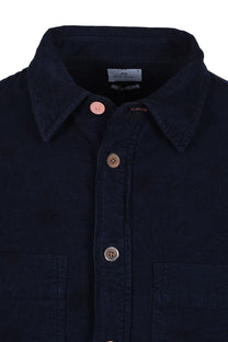 Paul Smith Casual Fit Corduroy Floral Shirt Dark Navy Paul Smith