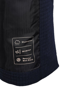 Paul Smith Check Coat Dark Navy Paul Smith