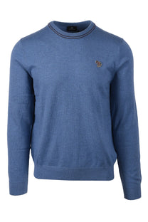 Paul Smith Crew Neck Sweater Greyish Blue Paul Smith