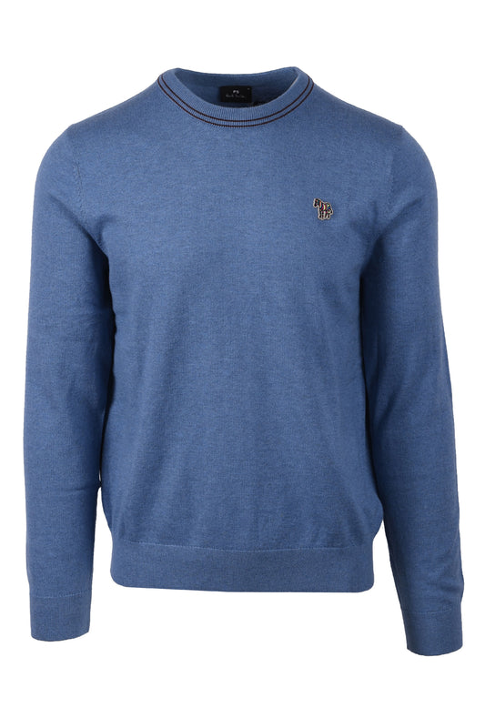 Paul Smith Crew Neck Sweater Greyish Blue