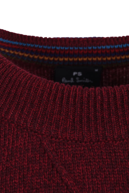 Paul Smith Crew Neck Sweatshirt Burgundy