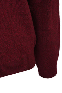 Paul Smith Crew Neck Knitwear Burgundy Paul Smith