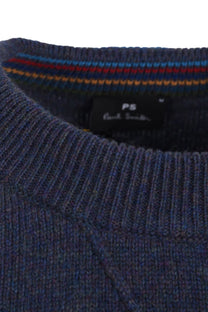 Paul Smith Crew Neck Sweatshirt Dark Violet Paul Smith