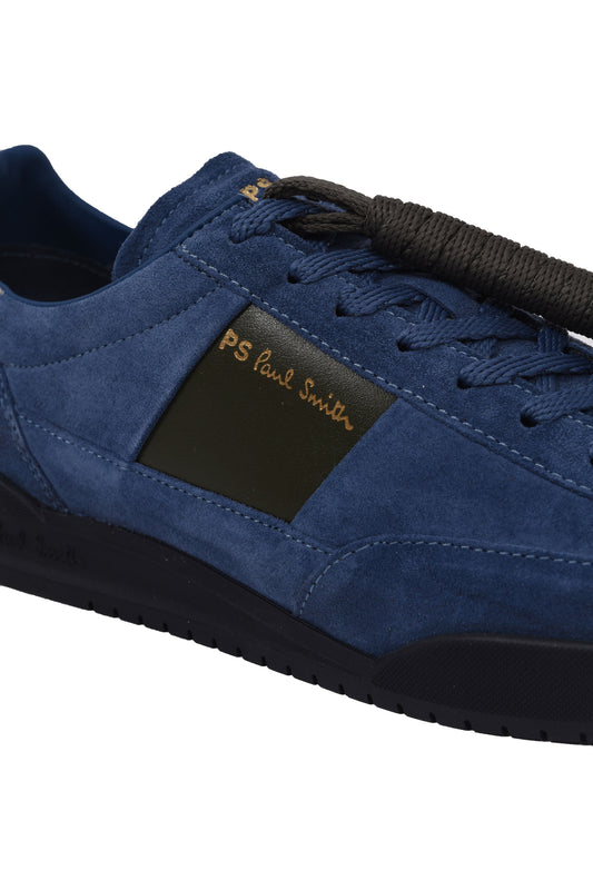 Paul Smith Dover Trainer Blue Khaki Spoiler