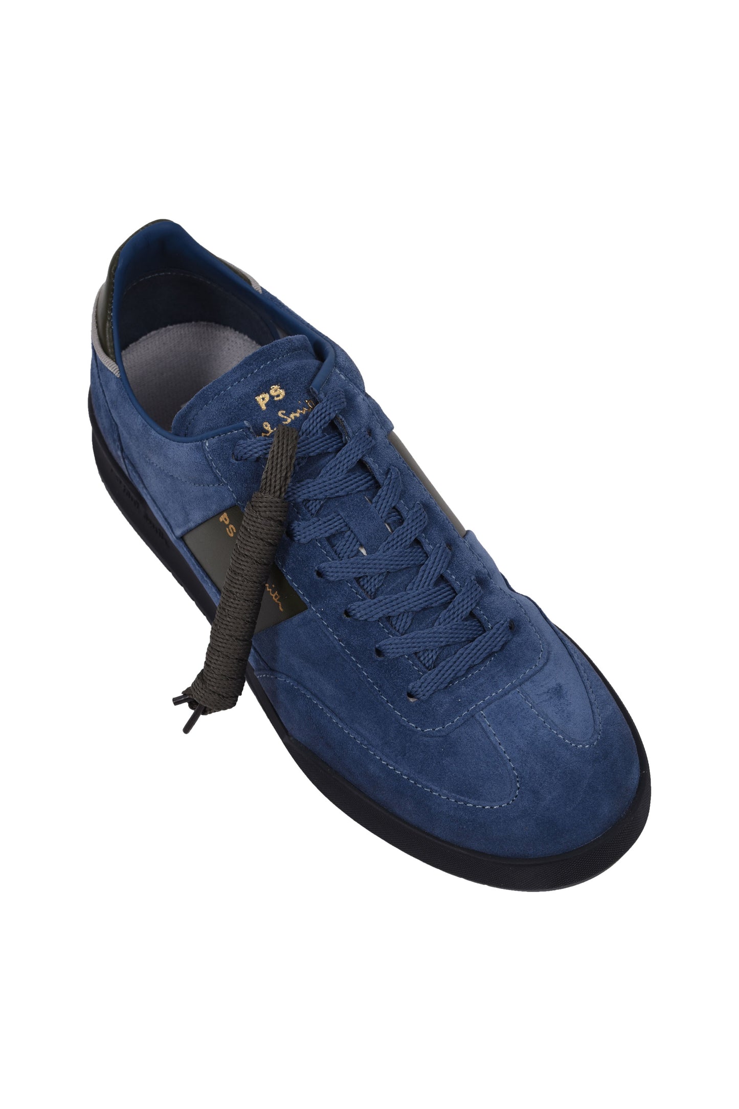 Paul Smith Dover Trainer Blue Khaki Spoiler