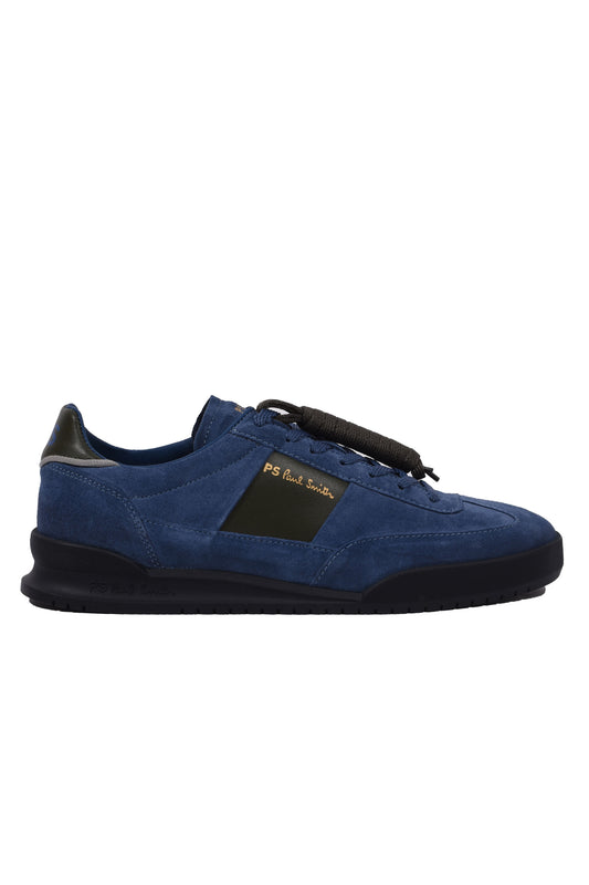 Paul Smith Dover Trainer Blue Khaki Spoiler