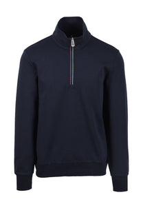 Paul Smith Half Zip Sweatshirt Navy Paul Smith