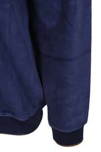 Paul Smith Half Zip Velour Sweatshirt Ink Blue Paul Smith