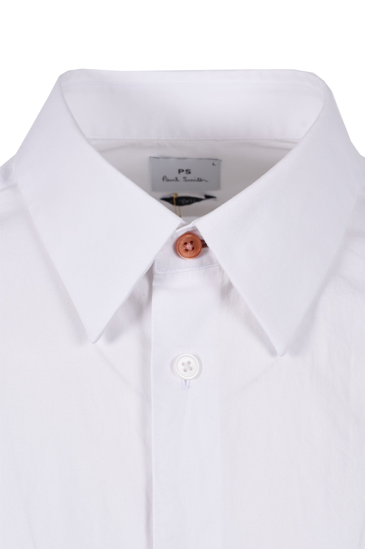 Paul Smith LS Tailored Fit Shirt White